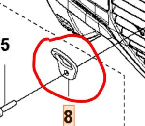 Kuka za baterijski puhač