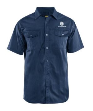 Košulja od tvila, tamnoplava - vel. XS