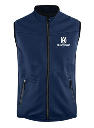 Prsluk Softshell, tamno mornarski/crni - vel. XS