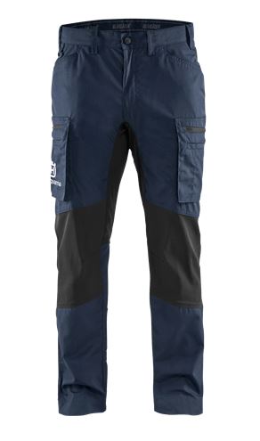 Hlače rastezljive, tamnoplave - vel. 44