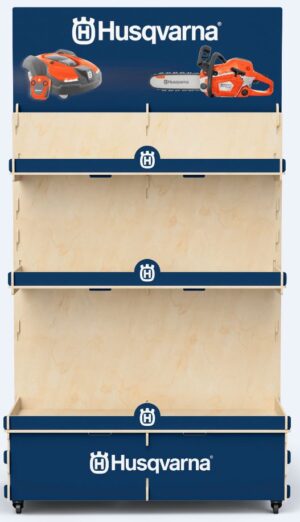 Stalak za igračke, drveni