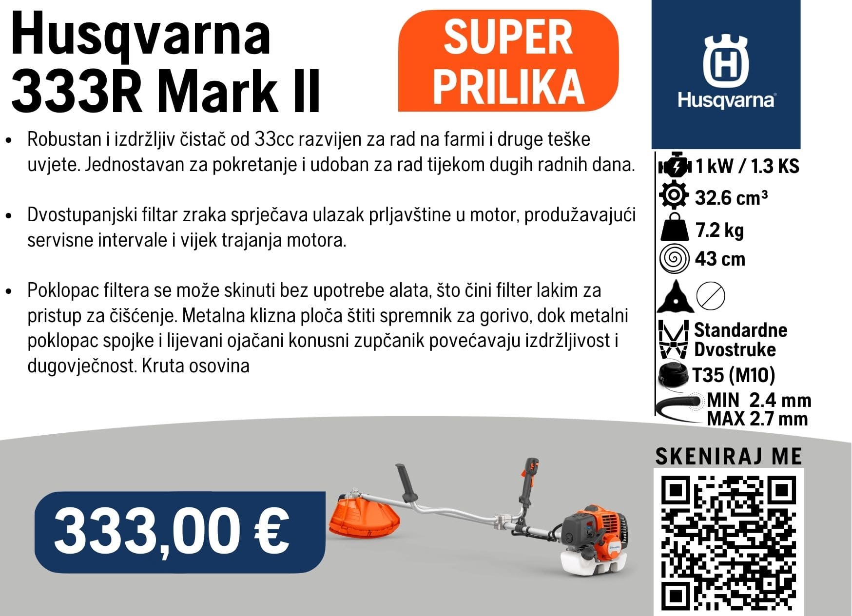 333R Mark II 2026 Super Prilika
